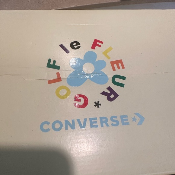 Tyler the Creator Golf le Fleur Converse Giannos Black - Picture 2 of 4